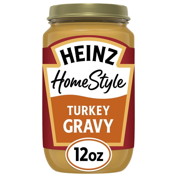 Heinz HomeStyle Turkey Gravy, 12 oz Jar