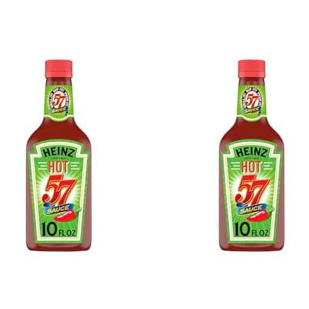 Heinz Hot 57 Sauce, 10 oz Bottle (Pack of 2)