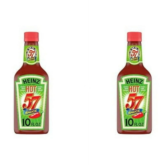 Heinz Hot 57 Sauce, 10 oz Bottle (Pack of 2)