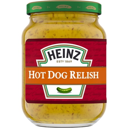 Heinz Hot Dog Relish, 10 fl oz Jar