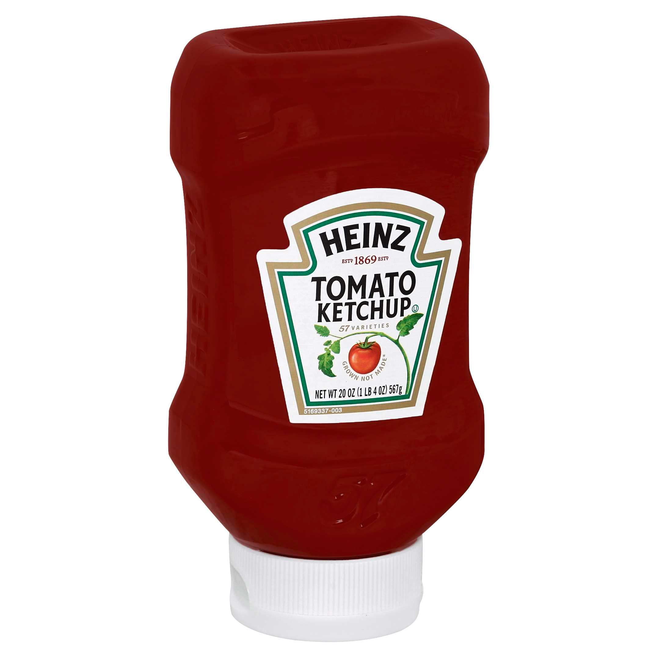 Heinz Ketchup Forever Full Inverted Bottle (20 oz, Pack of 12)