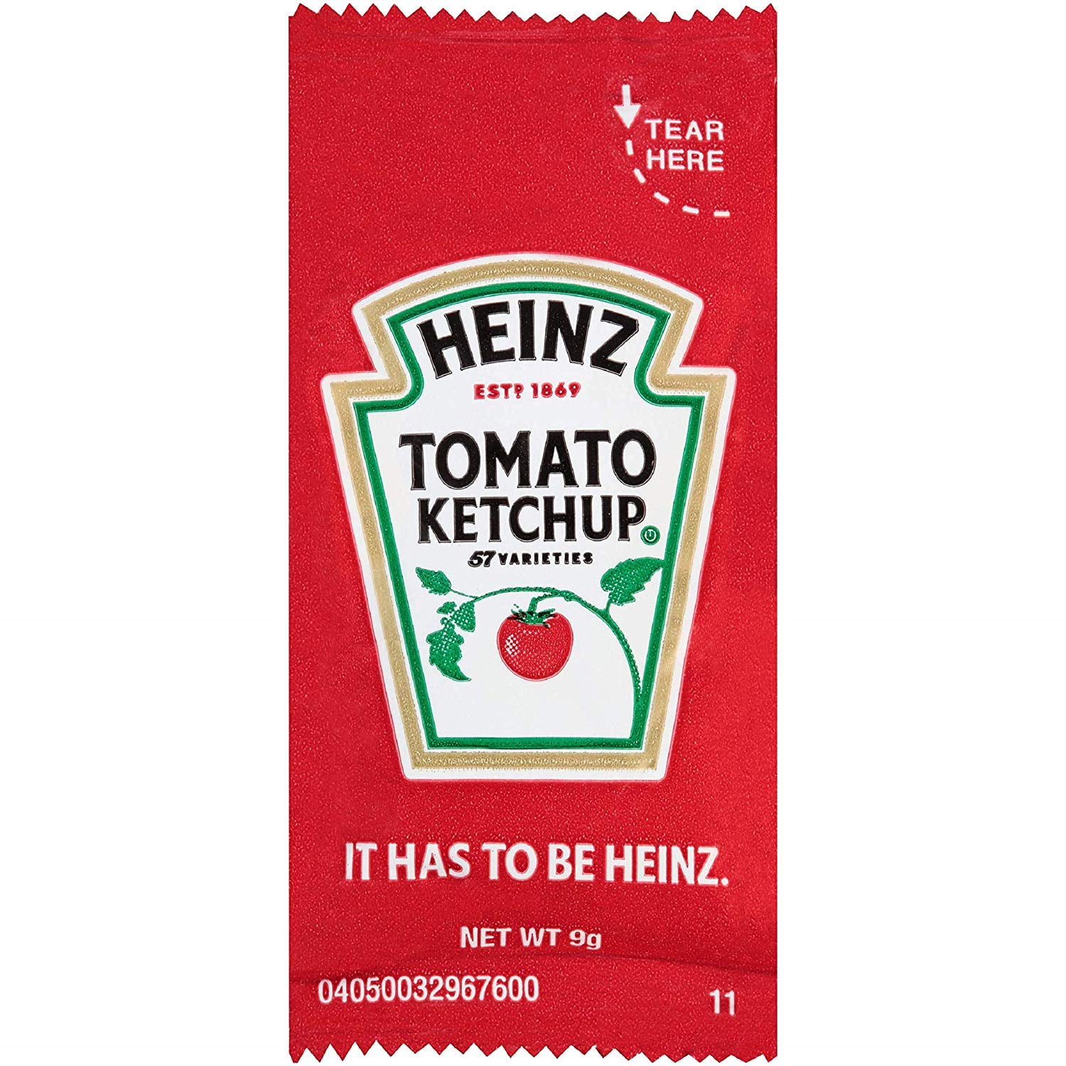 Heinz Ketchup Single Serve Packets (9G Packets, Pack Of 200)