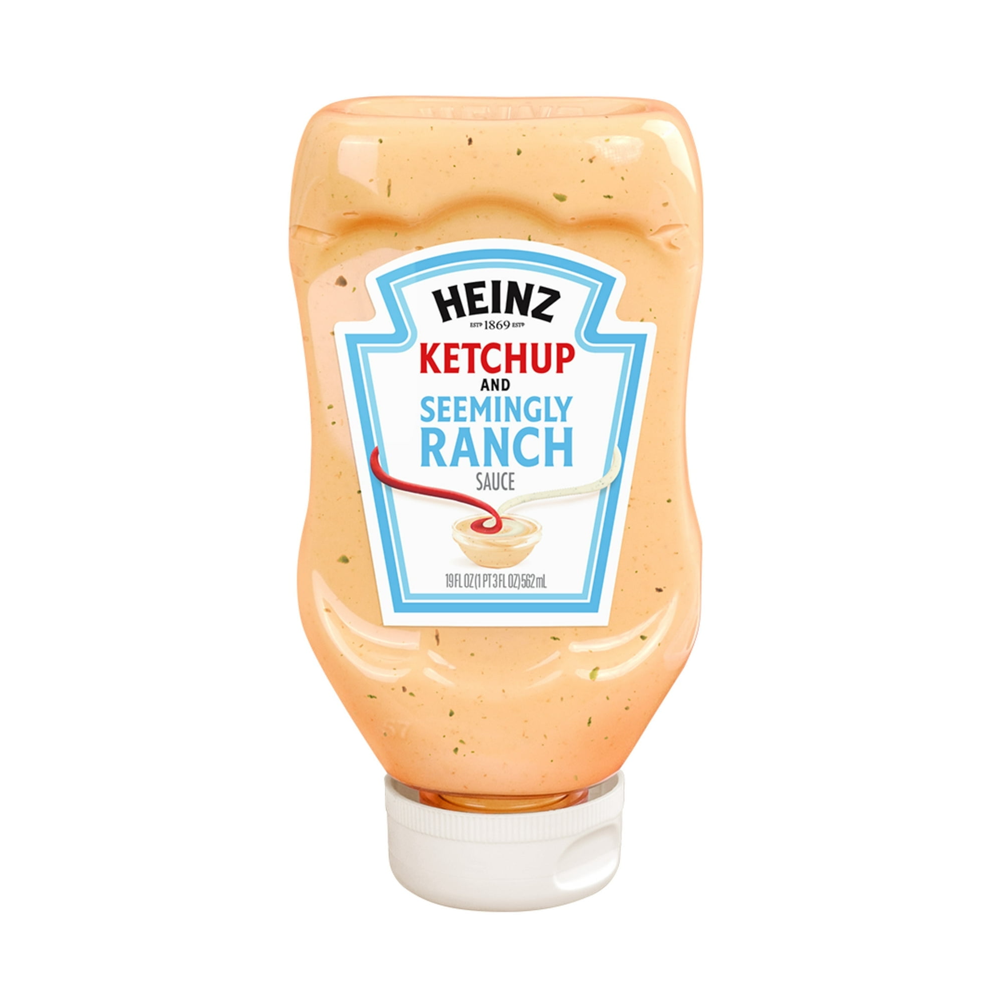 Heinz Ketchup and Seemingly Ranch, 19 oz Bottle(2pack)