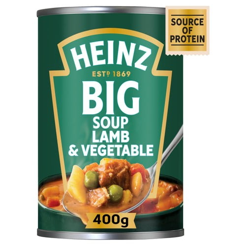 Heinz Lamb & Vegetable Chunky Big Soup 400g, British Import (Pack of 2)
