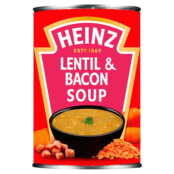 Heinz Lentil & Bacon Soup 400G, Imported from Britain