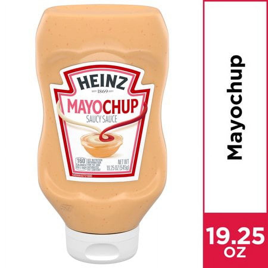 Heinz Mayochup Mayonnaise & Ketchup Sauce Mix, 19.25 Oz Bottle (Pack of 16)
