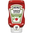 thumbnail image 1 of Heinz Organic Tomato Ketchup 14 oz Bottle (Pack of 4), 1 of 5