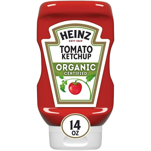 Pack of 6, Heinz Organic Tomato Ketchup, 14 oz
