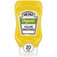 thumbnail image 1 of Heinz Organic Yellow Mustard, 20 oz Bottle, 1 of 10