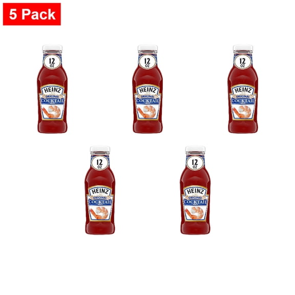 Heinz Original Cocktail Sauce 12 oz - 5 Pack