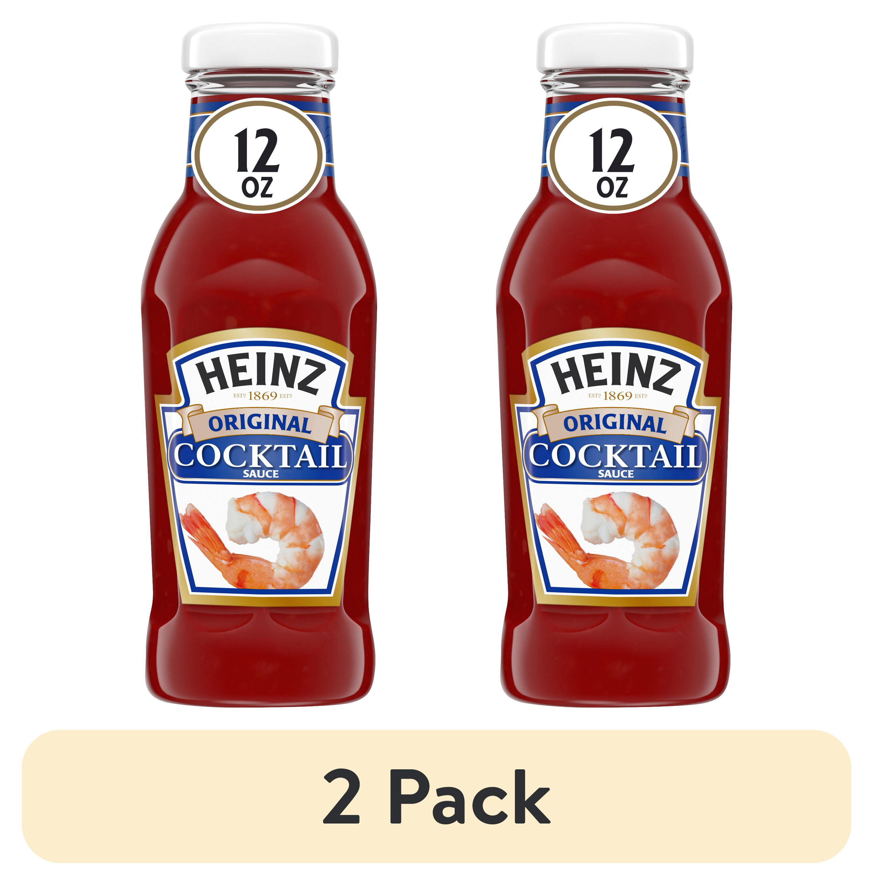 (2 pack) Heinz Original Cocktail Sauce, 12 oz Bottle