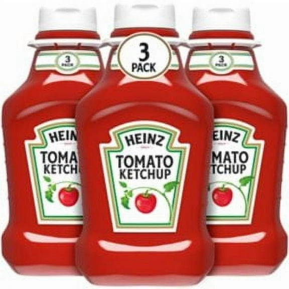 Heinz Original Tomato Ketchup Bottles, 44 oz.3 count pack of 2