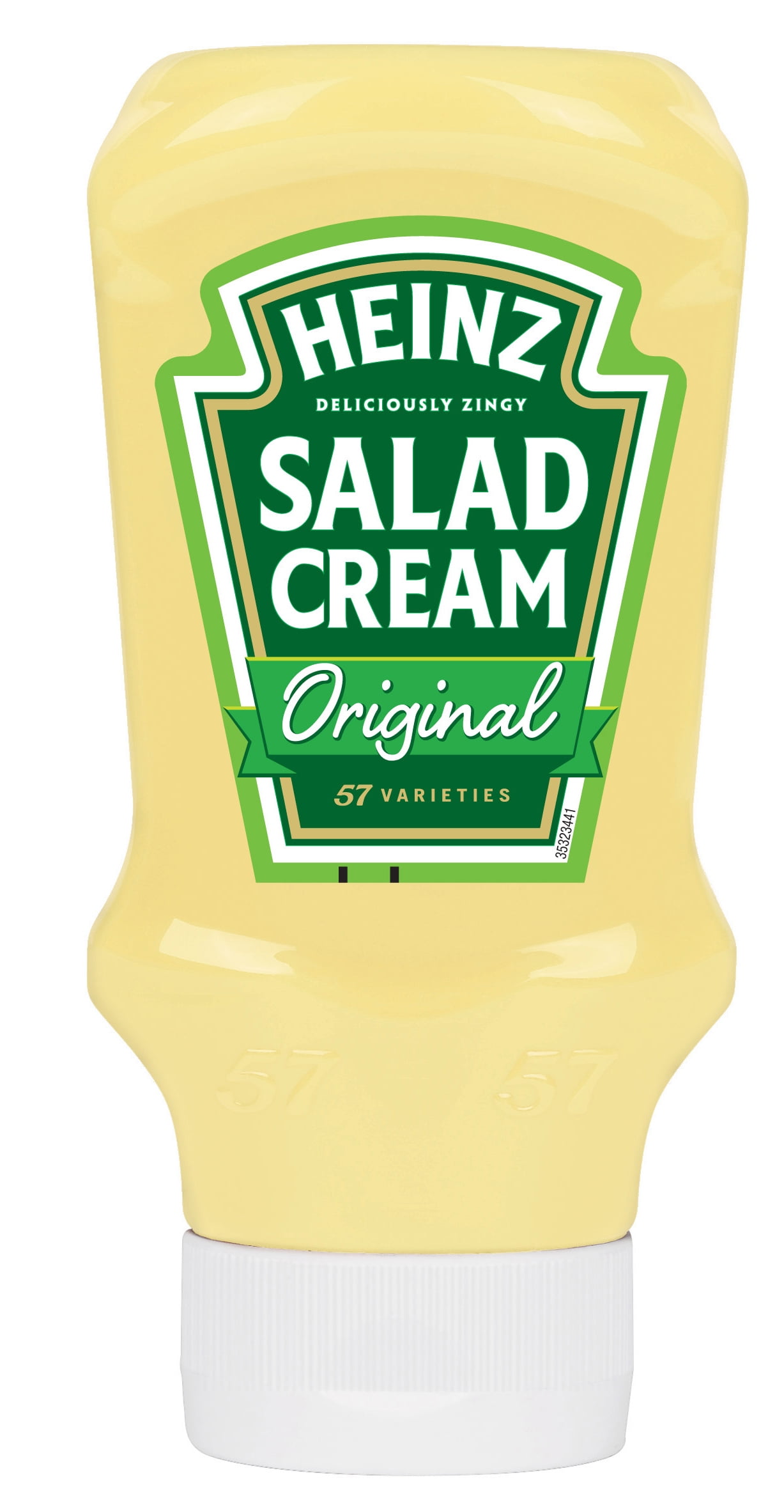 Heinz Salad Cream, Top Down, Squeezy Bottle, 14.9oz (425g