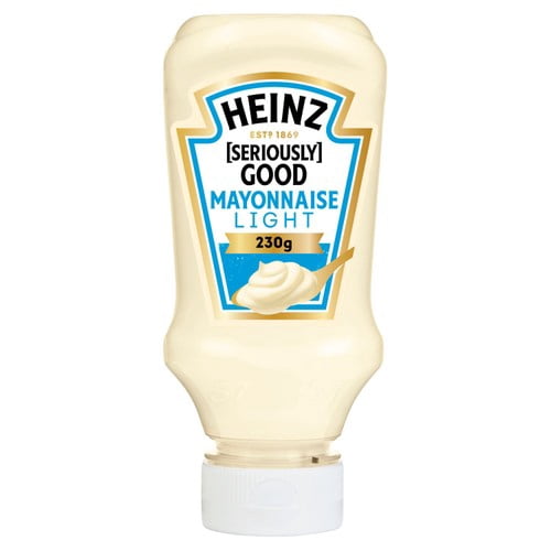 Heinz Seriously Good Light Mayonnaise 230g, British Import (Pack of 2)