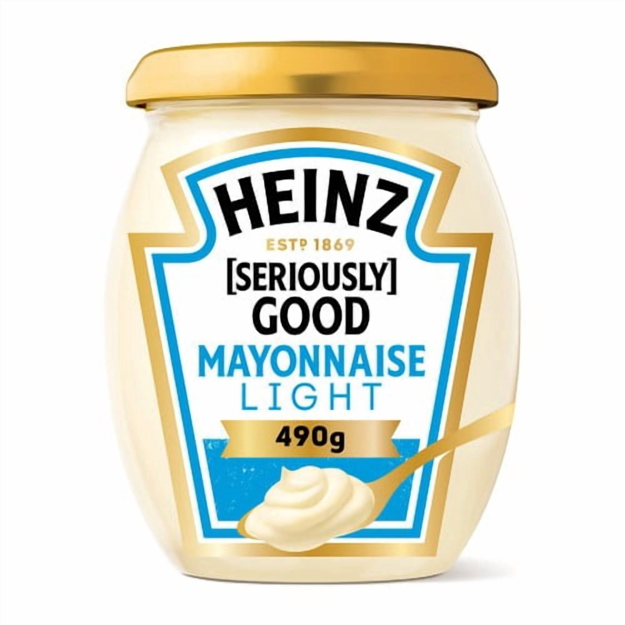 Heinz Seriously Good Light Mayonnaise 480g, British Import (Pack of 2)
