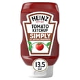 thumbnail image 1 of Heinz Simply Tomato Ketchup With All Natural Ingredients Inverted Squeeze Bottle, 1 Bottle, for Easy Sharing and Easy Serving, No High-Fructose Corn Syrup,13.5 oz, 1 of 15