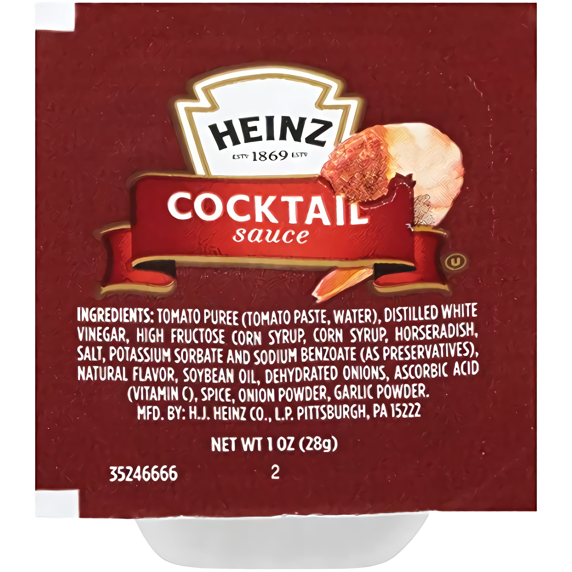 Heinz Single Serve Cocktail Sauce (100 ct Casepack, 1 oz Cups