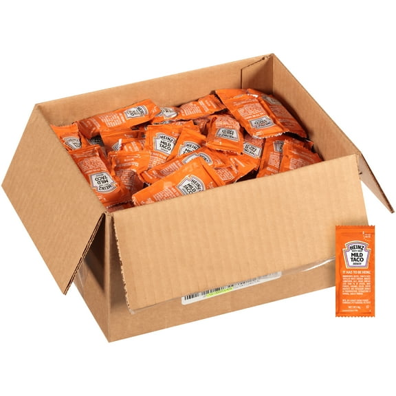 Heinz Single Serve Mild Taco Sauce, 200 ct Casepack