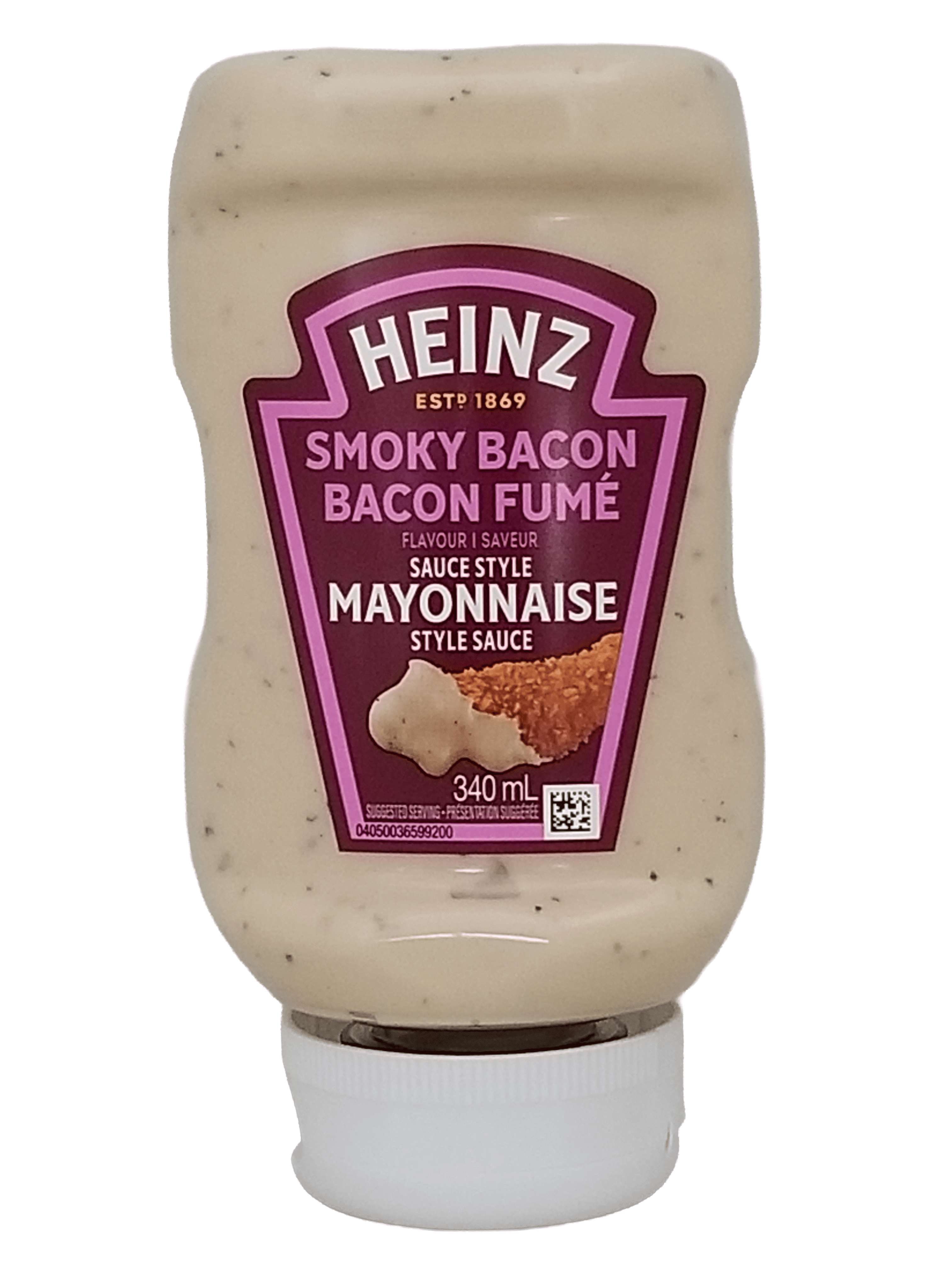 Heinz Smoky Bacon Mayonnaise Sauce, 340ml/11.9 oz
