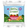 thumbnail image 1 of Heinz Strawberry & Banana Biscotti Baby Food Snacks 7+ Months 60g, British Import (Pack of 3), 1 of 3