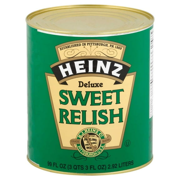 Heinz Sweet Relish, 99 Fluid Ounce -- 6 per Case.