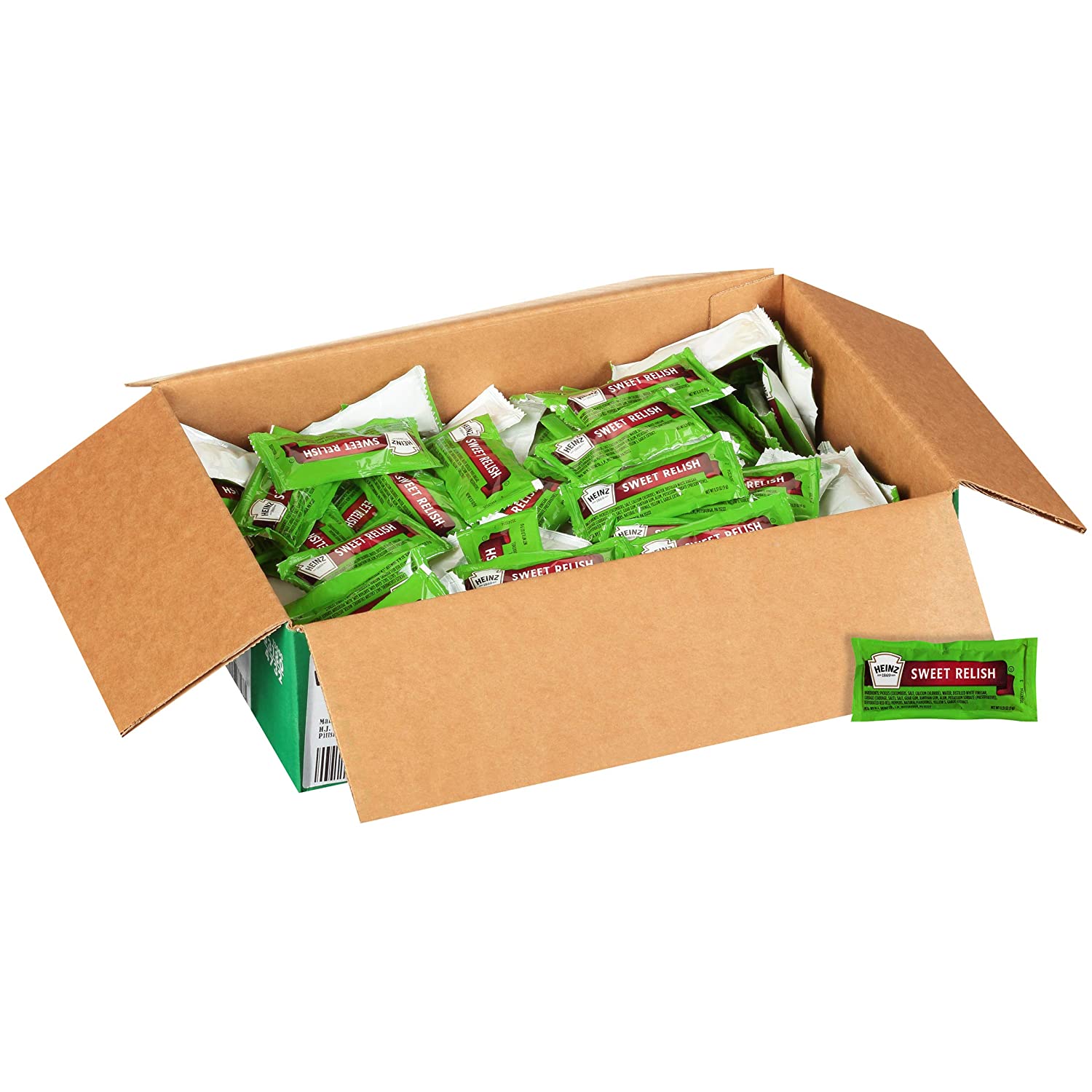 Heinz Sweet Relish Packets, 200 Count