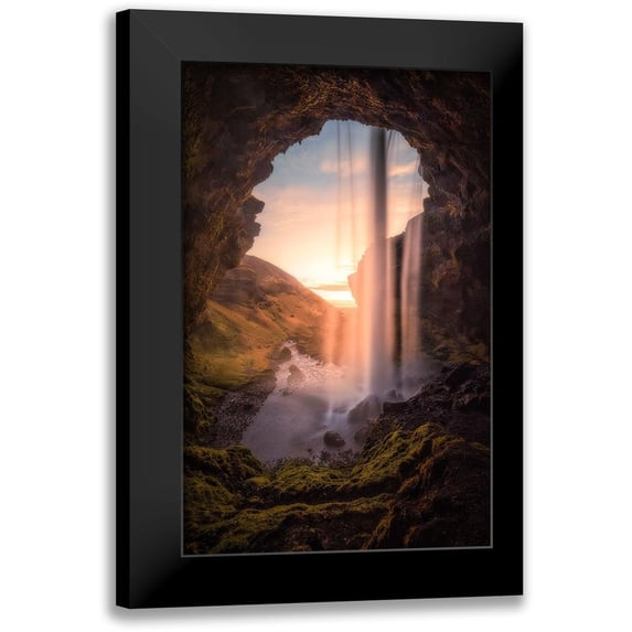 Heinz, Timo 17x24 Black Modern Framed Museum Art Print Titled - Serenity