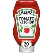Heinz Tomato Ketchup, 20 oz Bottle, Liquids, Casein-Free, Heinz