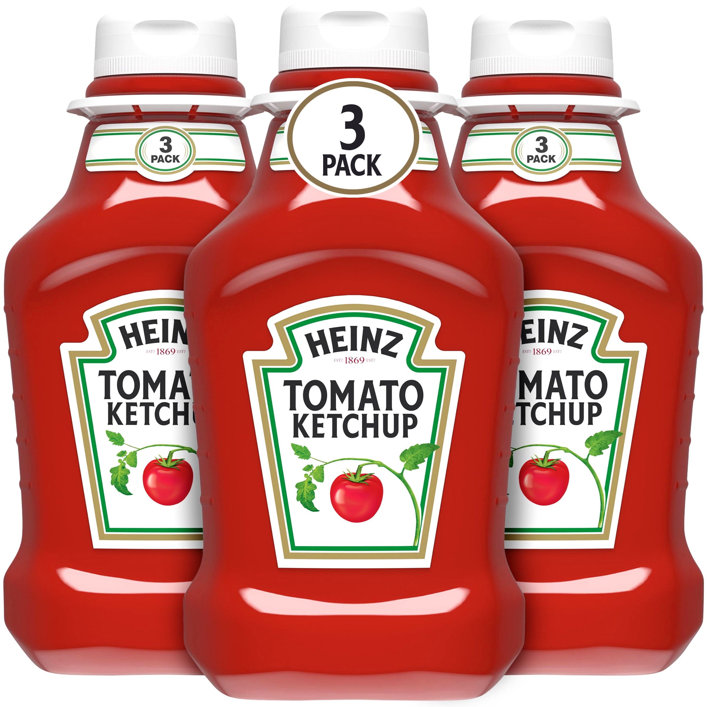 Heinz Tomato Ketchup, 3 pk./ 44 oz. Sqeeze Bottle