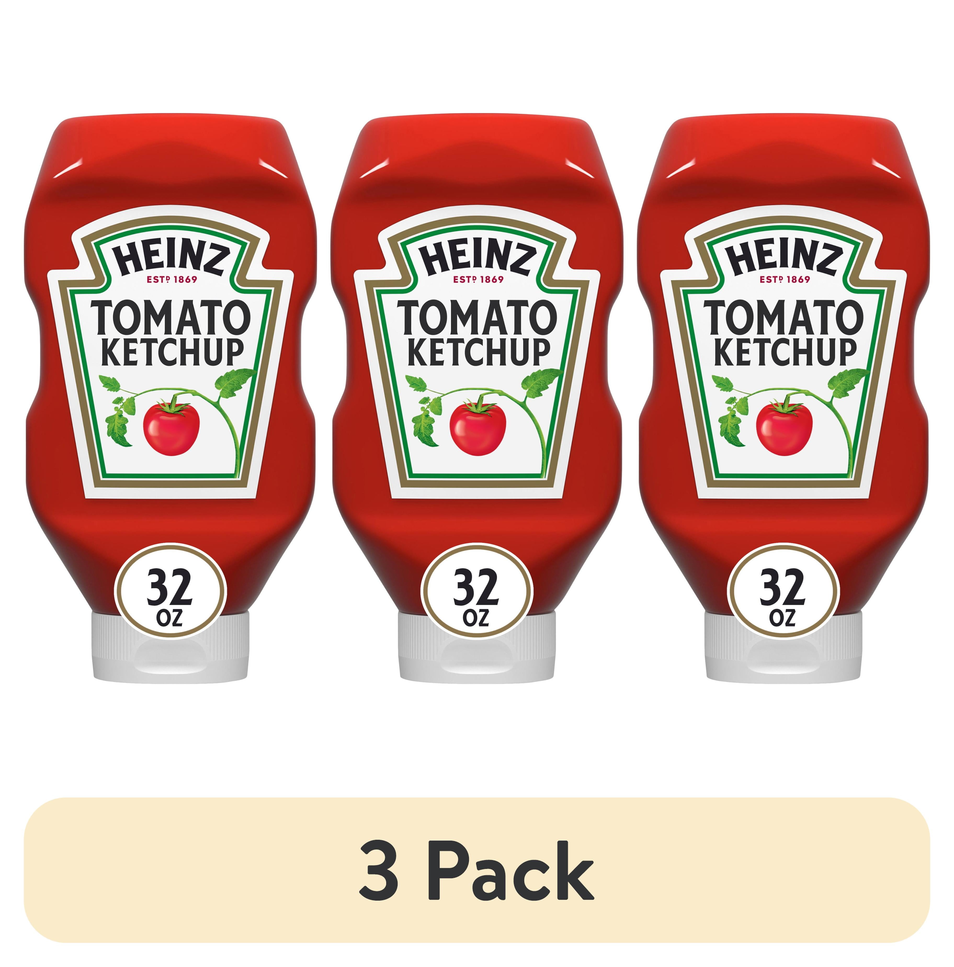 (3 pack) Heinz Tomato Ketchup, 32 oz Bottle