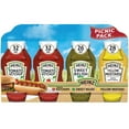 thumbnail image 1 of Heinz Tomato Ketchup, Sweet Relish & 100% Natural Yellow Mustard Picnic Variety Pack, 4 ct Pack, 1 of 18