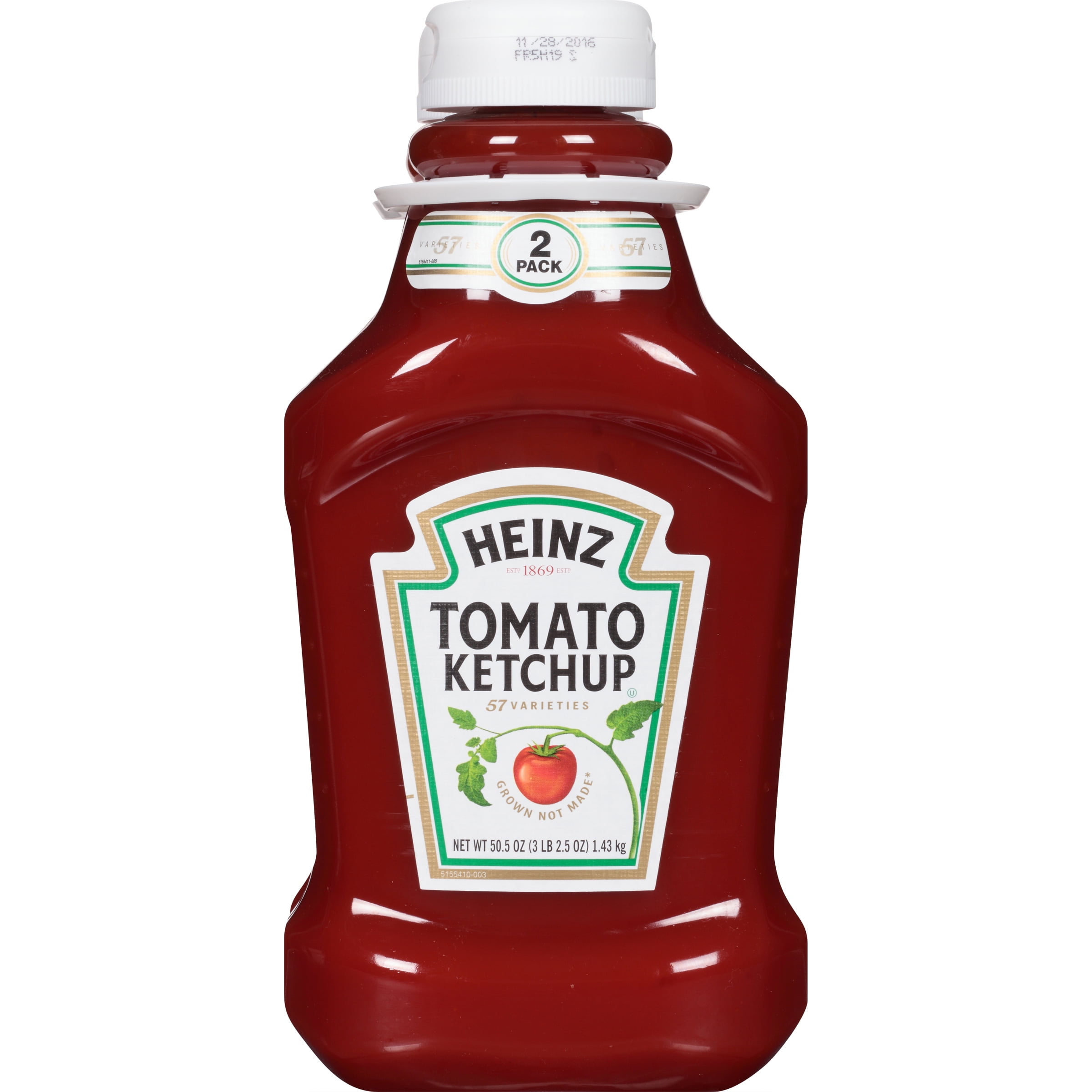 Heinz Tomato Ketchup, Twin Pack (Pack of 32)