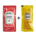 thumbnail image 1 of Heinz Tomato Ketchup + Yellow Mustard Single Serve Packets l Pack of 200, 1 of 6