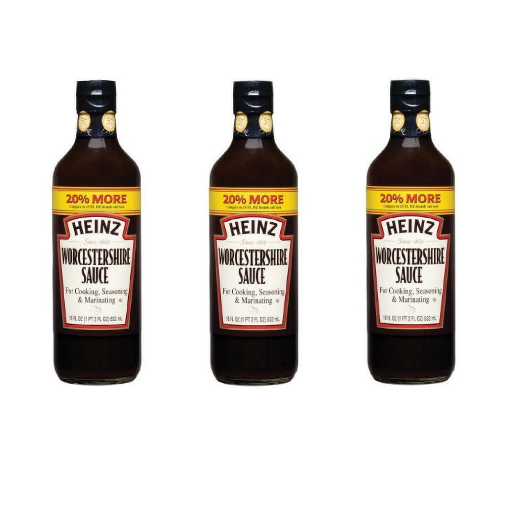 Heinz Worcestershire Sauce 18 Fl. Oz. Bottle 3 Pack