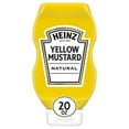 thumbnail image 1 of Heinz Yellow Mustard (20 Oz Bottle), - Pack of 2, 1 of 5