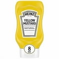 thumbnail image 1 of Heinz Yellow Mustard, 8 oz Bottle(2 Packs), 1 of 5