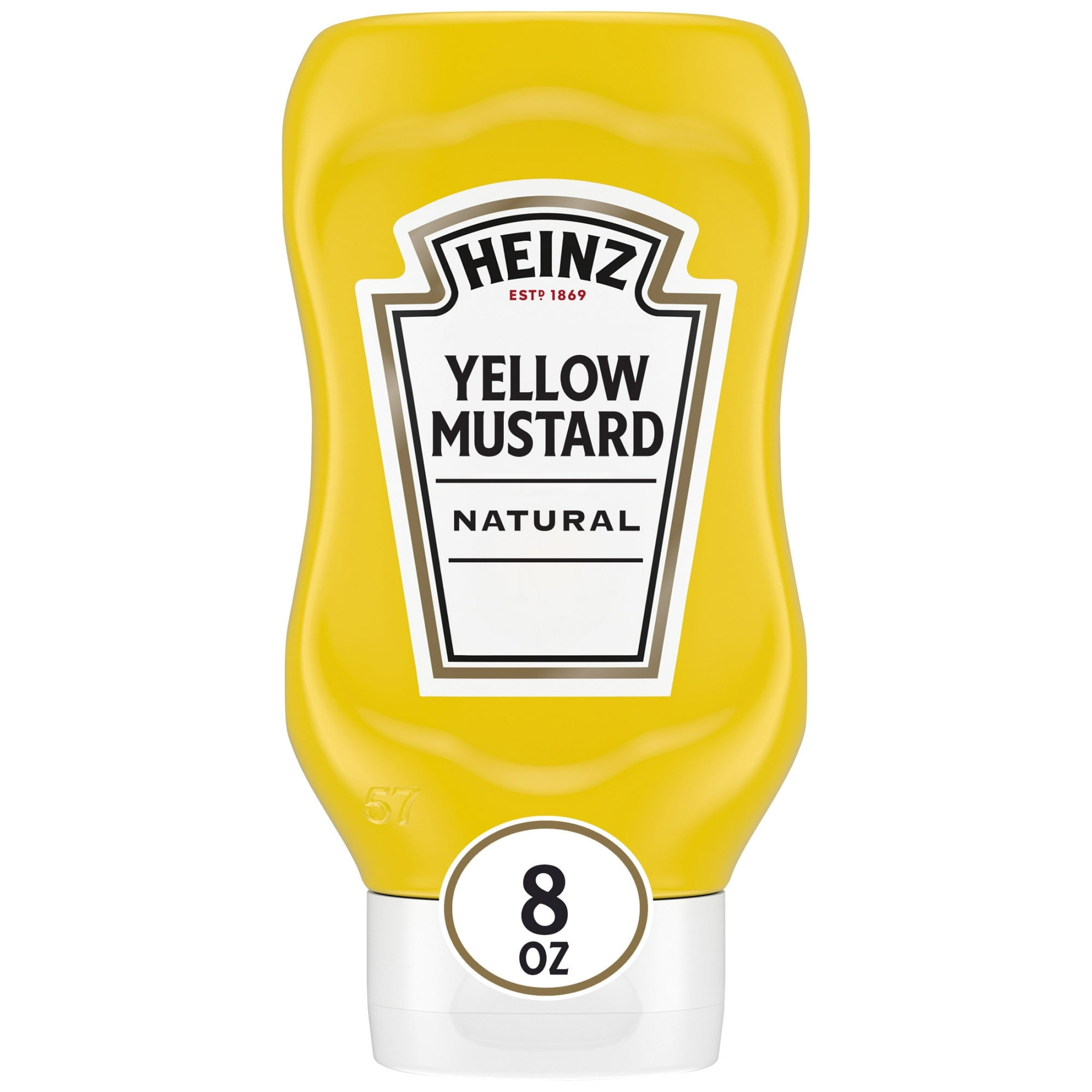 Heinz Yellow Mustard, 8 oz Bottle(2 Packs)