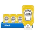 thumbnail image 1 of (12 pack) Heinz Yellow Mustard, 8 oz Bottle, 1 of 17