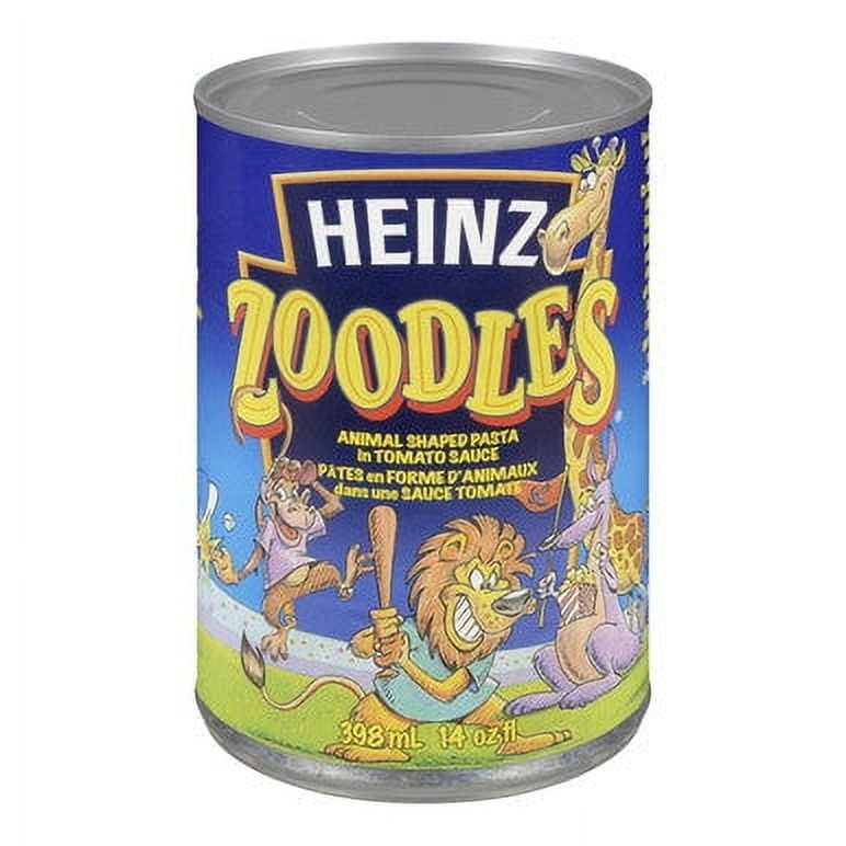 Heinz Zoodles Pasta, 398mL/13.4oz., Cans, (Pack of 24) {Imported from