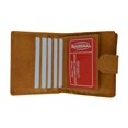 thumbnail image 1 of Heiress Ladies Cadex Leather ID Card Holder Wallet with Snap Button Closure 506 CF, 1 of 5