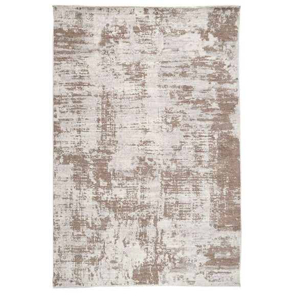 Heirloom Abstract Area Rug, Beige - 8'10"x11'10"