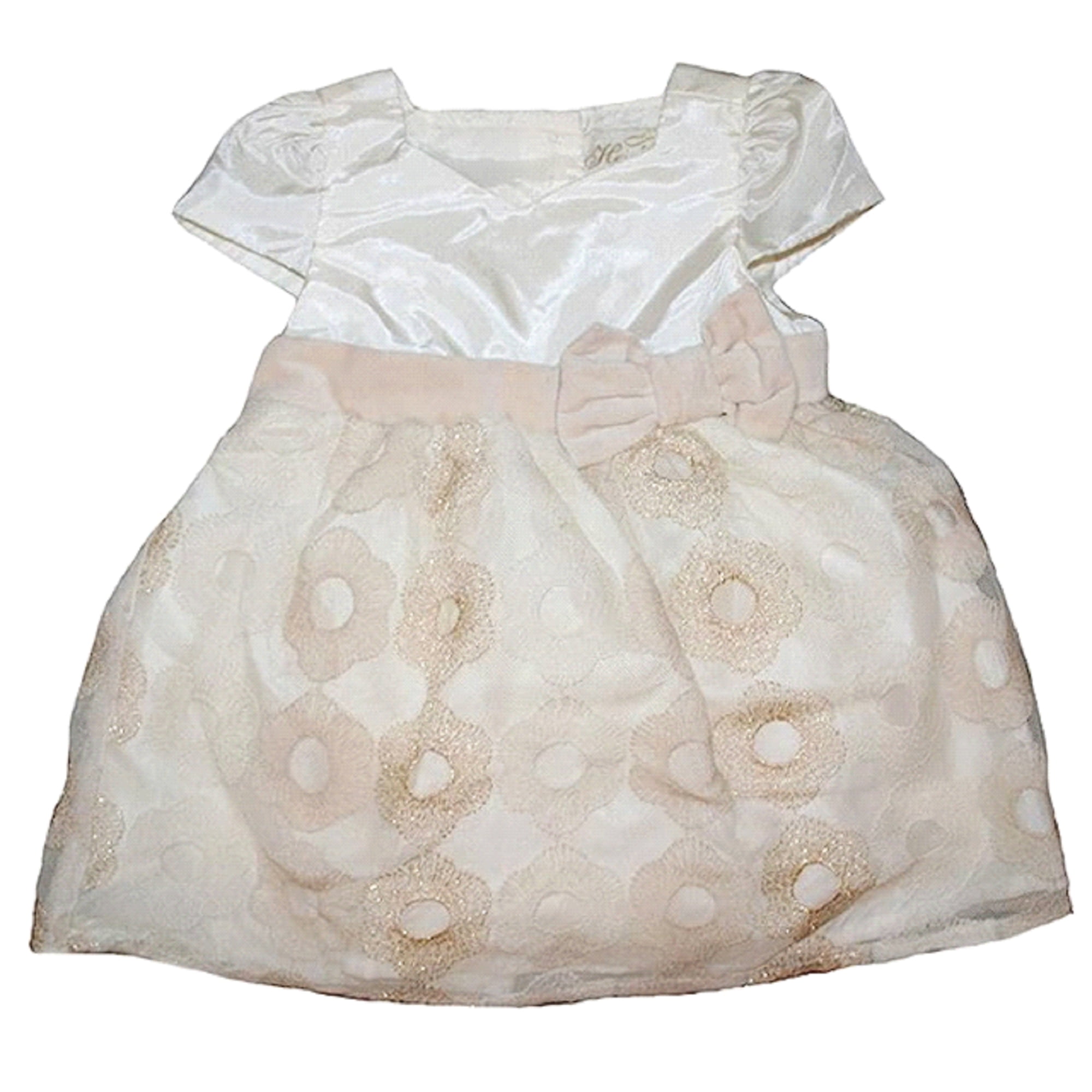 Heirloom Baby Girls Ivory Dress with Diaper Cover (12 Months) Heirloom Baby Girls Ivory Dress with Diaper Cover (12 Months)