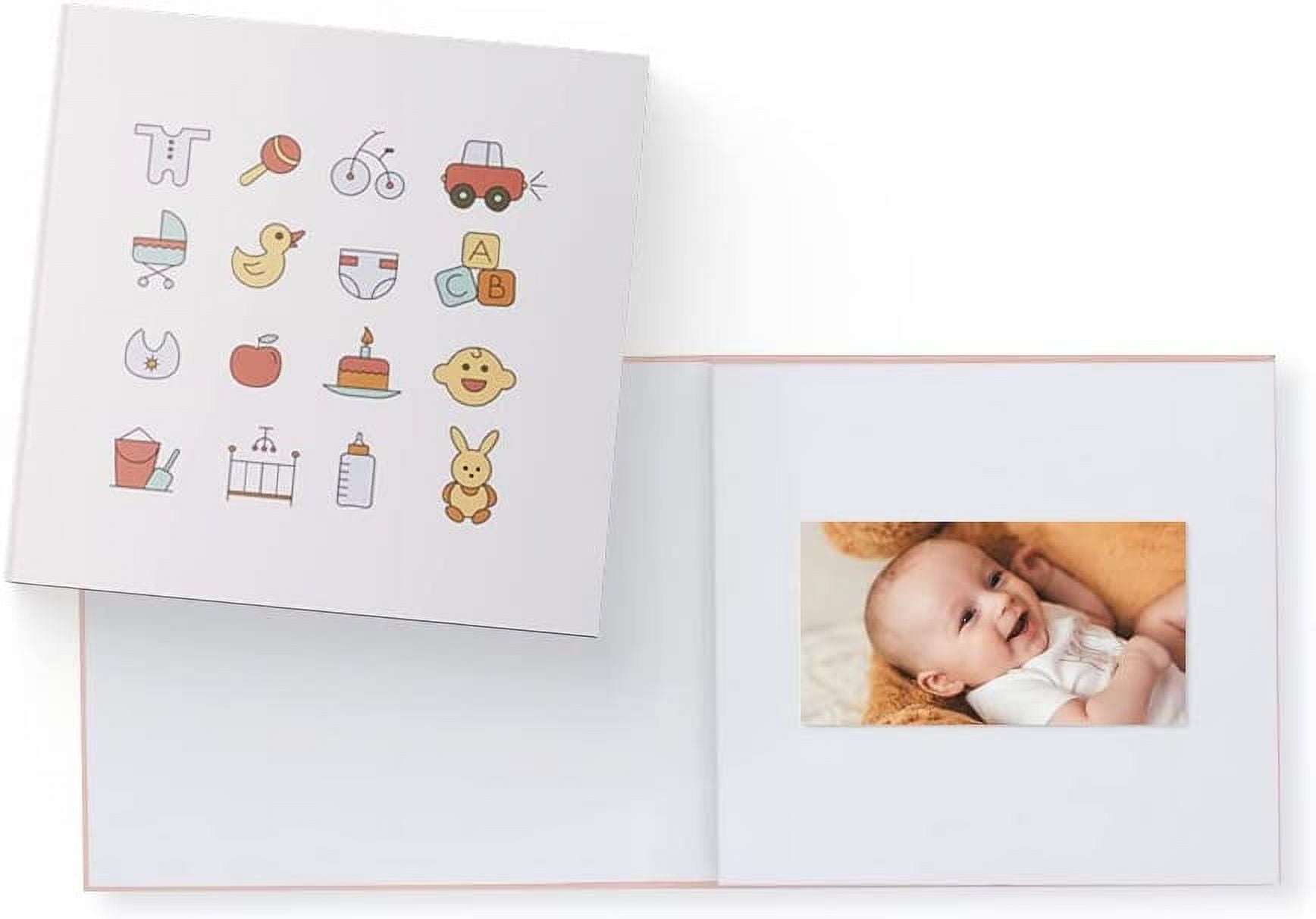 Heirloom Baby Video Book - Create Your Own Digital Greeting Card Gift with Your Memories - Anniversary, Christmas, Wedding - Plays 20 Minutes of Video and Photos