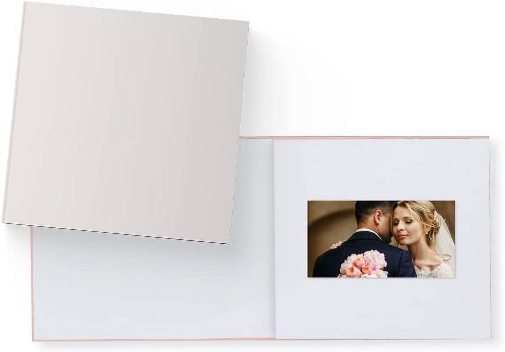 Heirloom Blank Video Book - Create Your Own Digital Greeting Card Gift with Your Memories - Anniversary, Christmas, Wedding - Plays 20 Minutes of Video and Photos
