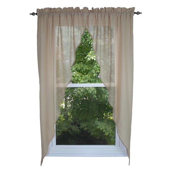 Heirloom Cream Romantic Swag 72"x72" by Raghu