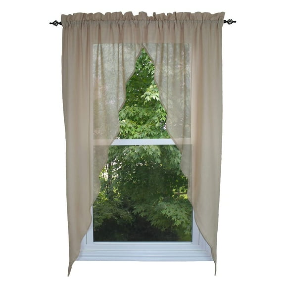 Heirloom Cream Romantic Swag 72"x72" by Raghu