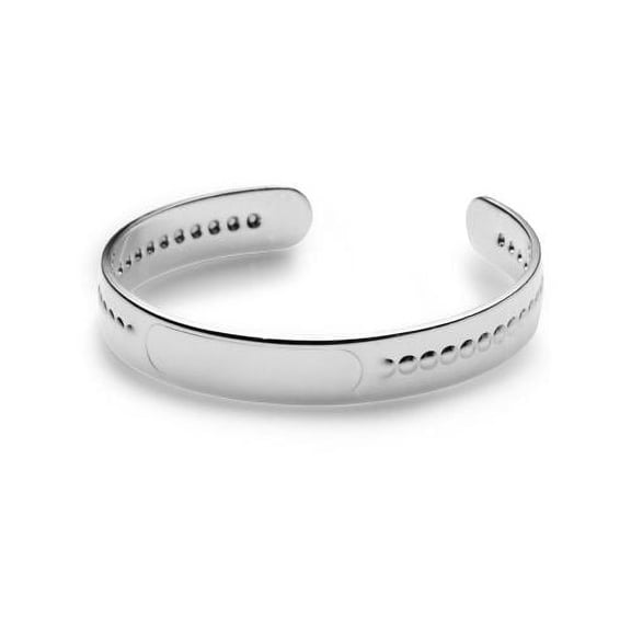 Fine Sterling Silver BEADED BABY BRACELET by Empire Silver