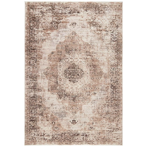 Heirloom Medallion Area Rug - Beige, 7'10"x10'