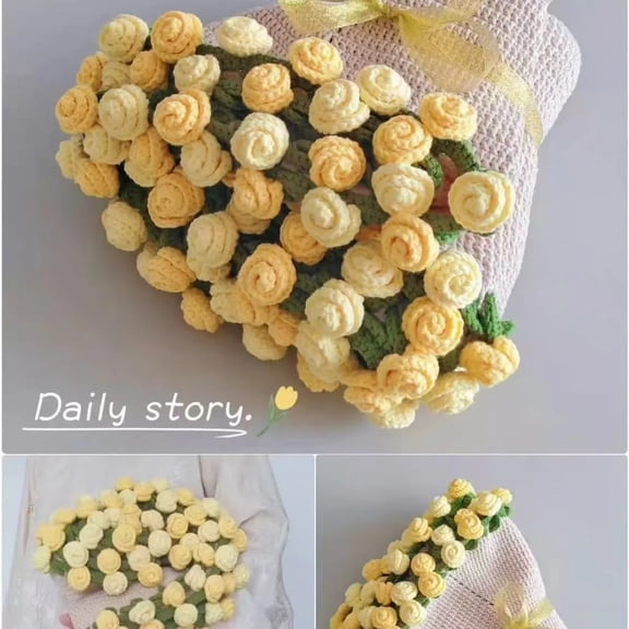Heirloom Quality Knit Throw - Timeless Floral Crochet for Family Traditions