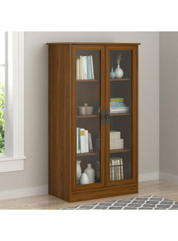 Heirloom Storage Cabinet with 4 Shelves, Cherry